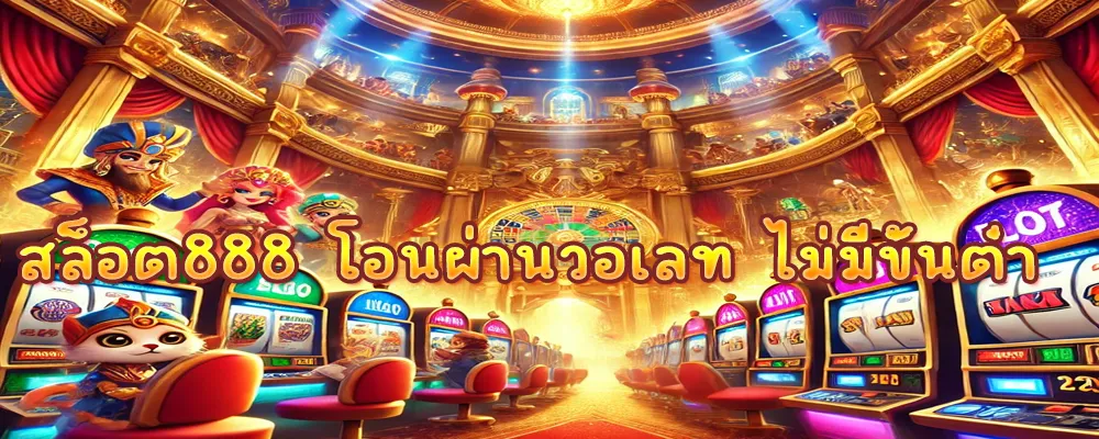 สล็อต888 โอนผ่านวอเลท ไม่มีขั้นต่ํา