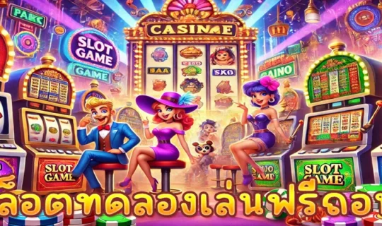 สล็อตทดลองเล่นฟรีถอนได้