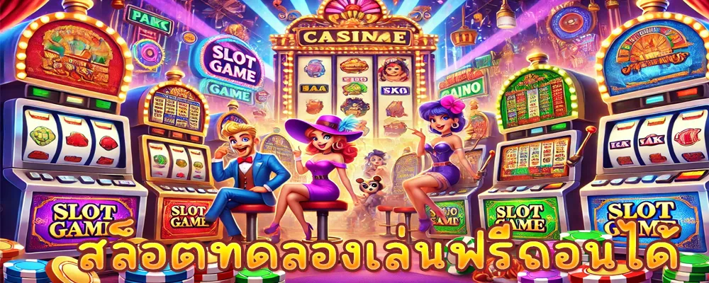 สล็อตทดลองเล่นฟรีถอนได้